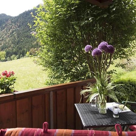 Vila Haus Monika Silvrettablick Sankt Gallenkirch Exteriér fotografie