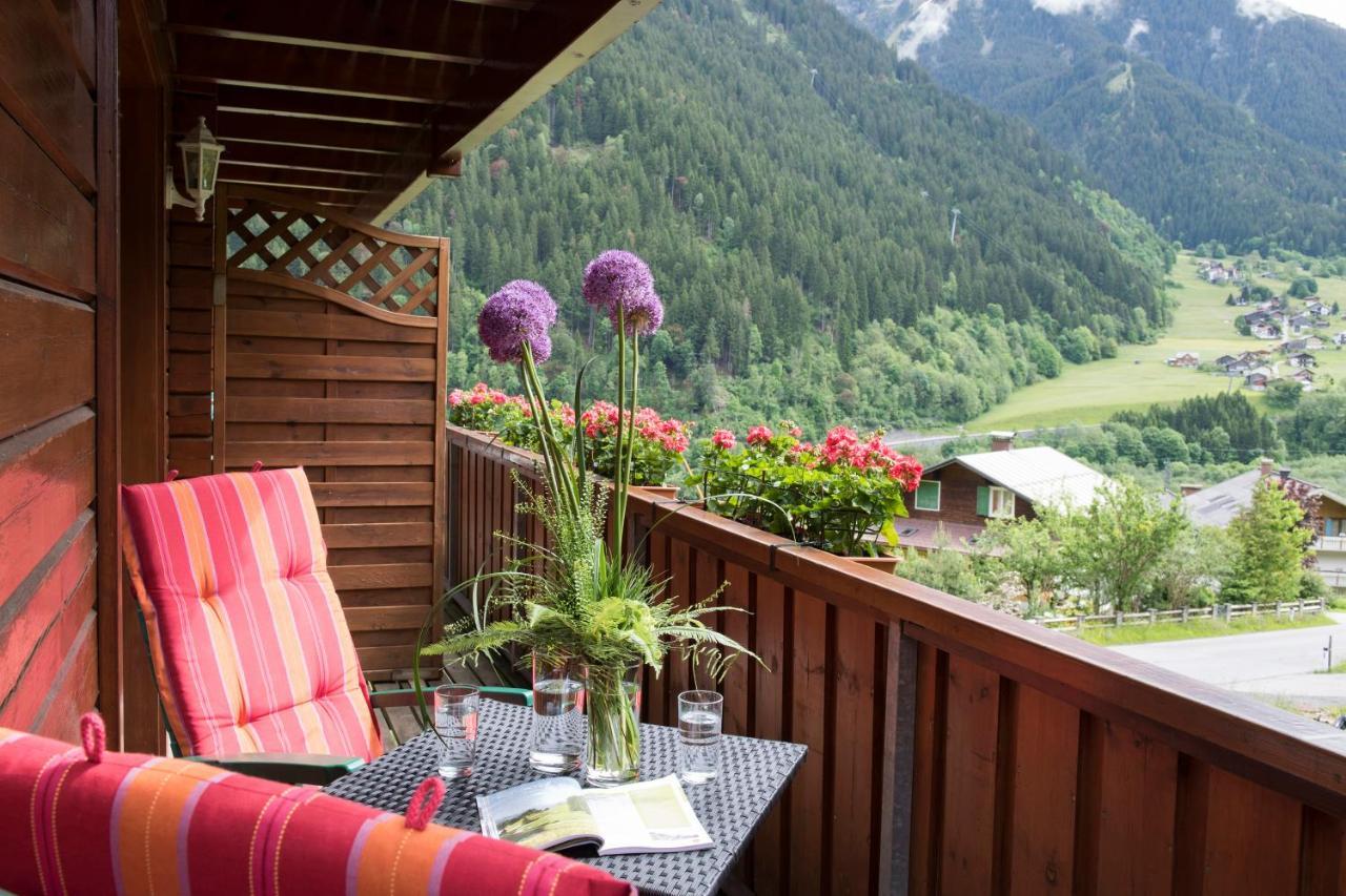 Vila Haus Monika Silvrettablick Sankt Gallenkirch Exteriér fotografie