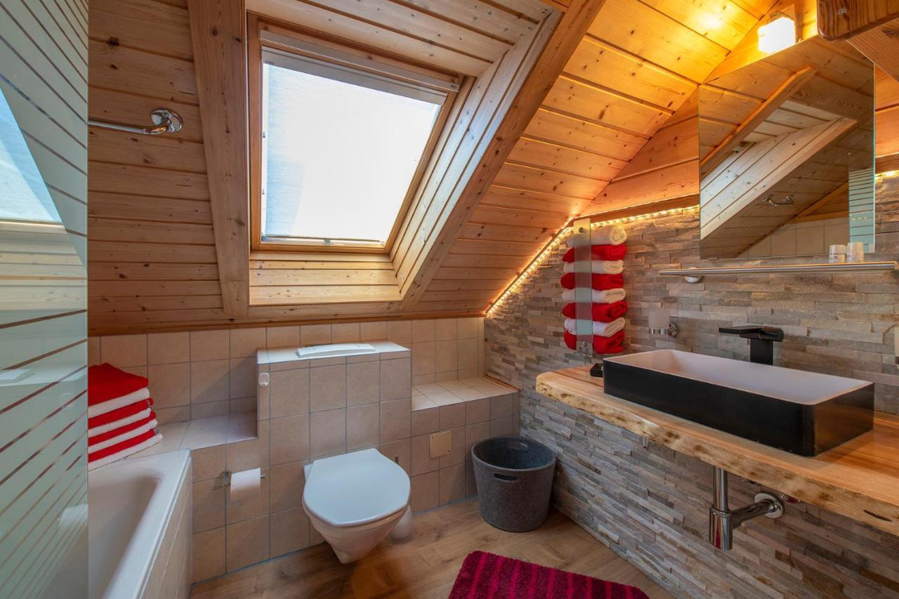 Vila Haus Monika Silvrettablick Sankt Gallenkirch Exteriér fotografie